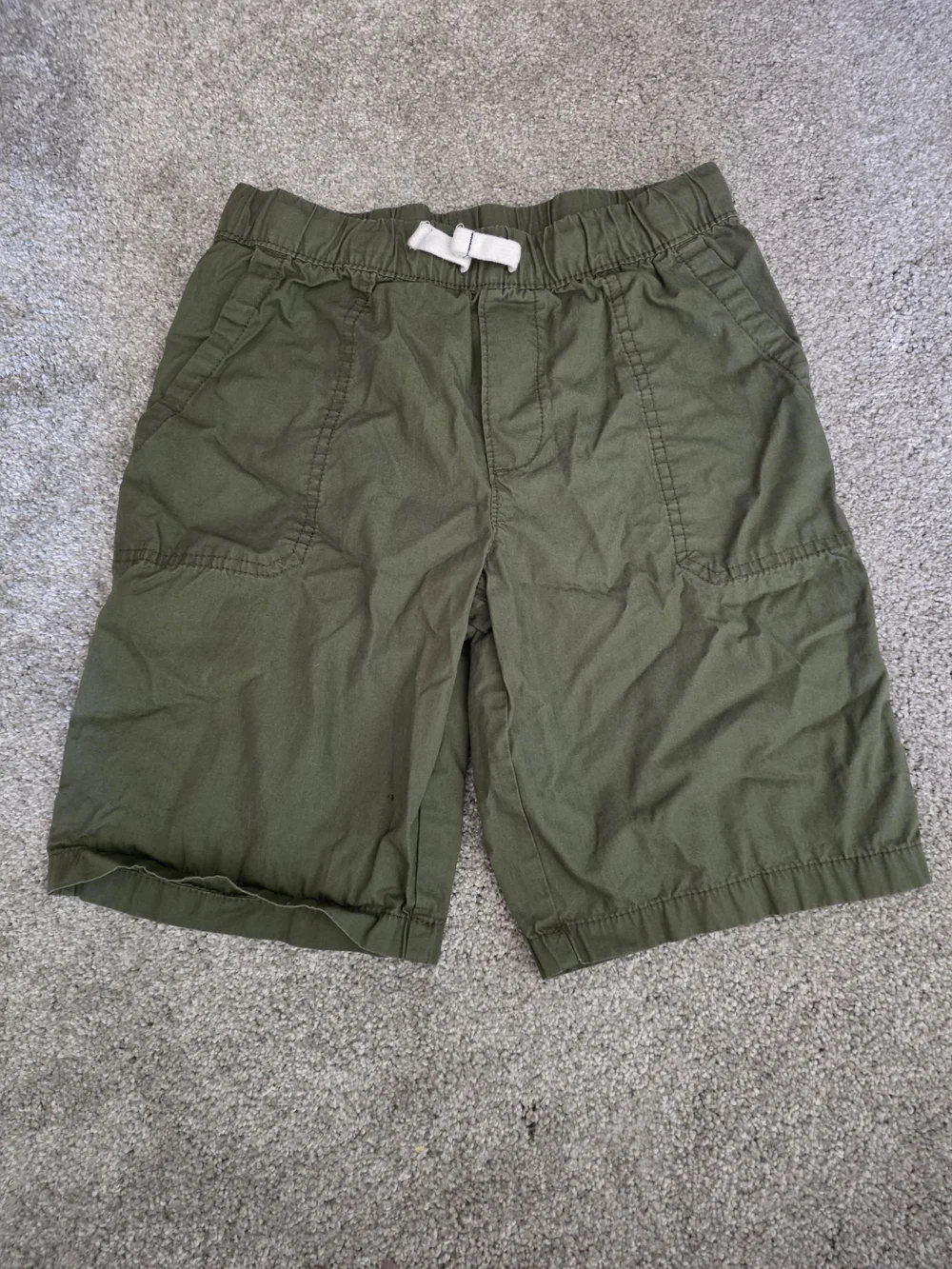 Carter's Olive Green Drawstring Casual Shorts